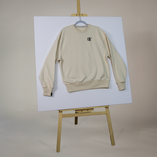 S.BADGE Series - Organic Oversize Sweatshirt (Stick)
